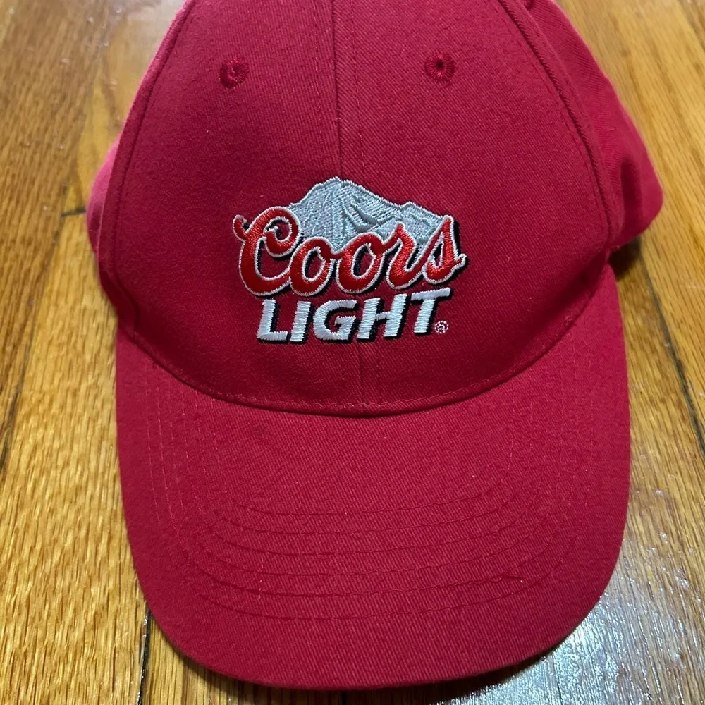 Coors Light Hat By ACME Mountains Beer Adjustable Baseball Hat Cap